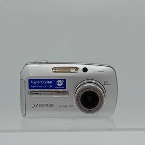 Olympus Mju Digital 800 Compact Digital Camera Silver Plastic FLT25-TR - Picture 1 of 9