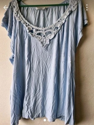 Womens Light Blue Summer Top.Make CHANGES BY TOGETER,Never Worn - Image 1 of 2