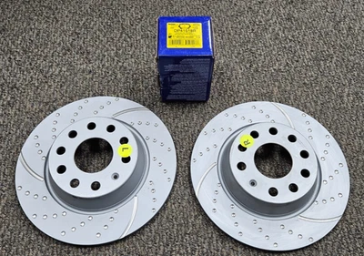 EBC 后刹车套件适用于大众捷达:2006–2018 & 06-10 GTI,09-18 Tiguan — 第 1/4 张图片