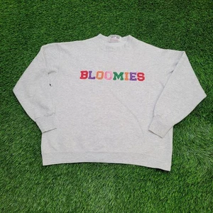 Vintage 90s Bloomingdale Sweatshirt Womens XL 23x24 Rainbow - Picture 1 of 12