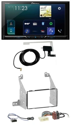 Pioneer 2DIN DAB USB MP3 Bluetooth Autoradio für Nissan Pathfinder 07-13 - Bild 1 von 4