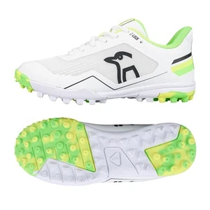 Kookaburra KC 5.0 Rubber Sole Cricket Shoe - Yellow/Green - 6 - Picture 1 of 6