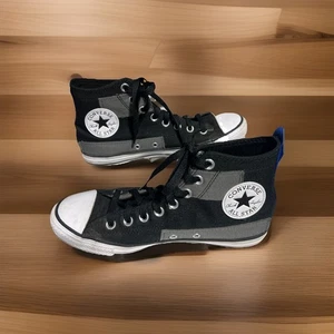Converse Chuck Taylor CTAS Hi Sneakers Desert Patchwork Black A02557C Unisex - Picture 1 of 15