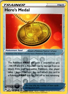 Holograma inverso Hero’s Medal 152/185 SWSH04: voltaje vívido poco común - casi nuevo - Imagen 1 de 2