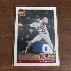 1991 Topps Traded Jack Morris #82T HOF - Bild 1 von 2