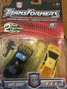 Hasbro Transformers Robots in Disguise 2-Pack HOTSHOT & R.E.V. New Sealed - Picture 1 of 2