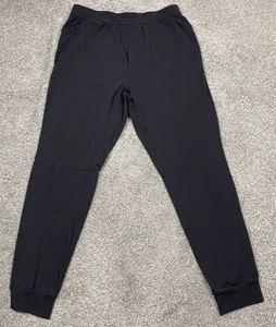Lululemon Pants Mens Large Black Intent Jogger Stretch Athletic Sport Outdoor - Picture 1 of 10