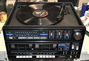 SANYO STEREO HOME MUSIC SYSTEM MODEL GXT-140H COMMERCIAL SURPLUS GOOD - Picture 1 of 2