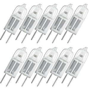 10 X Osram Lampade Alogene Base a Perno 20W G4 Chiaro 12V 300lm Halostar Dimmbar - Foto 1 di 4