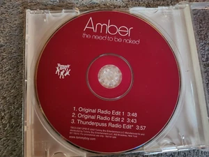 AMBER THE NEED TO BE NAKED Tommy Boy - TBCD-2367-2P PROMO - Bild 1 von 2