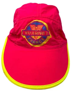 Vintage VUARNET FRANCE Beach Neon Pink Yellow Reversible Hot 1980's - Picture 1 of 5