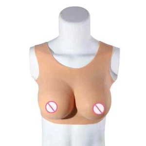 Large Silicone Cosplay Fake Breasts Drag Queen for Crossdresser Transgender - Picture 1 of 22