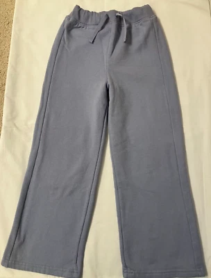 Pantalones Largos Niñas Azul Polar Joggers Oshkoshbgosh Talla 8/8A Acampanado Foto 1 de 2
