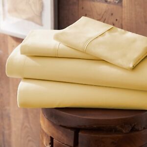 Bed Sheets Hypoallergenic 4 Piece Set - Kaycie Gray Hotel Collection