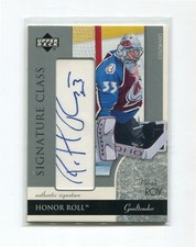 2002-03 Upper Deck Honor Roll Signature Class #PR Patrick Roy AUTO - PR