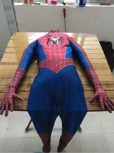 Spider-Man Tuta Cosplay 3D Costume Body Spiderman Zentai Abito Halloween - Foto 1 di 11