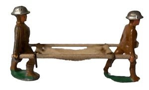 Vintage Barclay Manoil Wounded Soldier & Stretcher - Bild 1 von 6