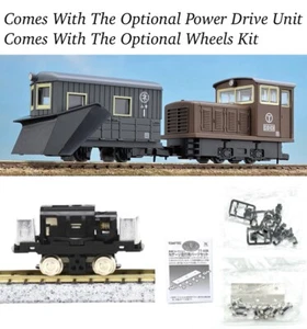 HOn30/HOe Tomytec Diesel Locomotive DB101 & Snow Plow Train Yuki-1 w/Power Drive - Bild 1 von 12