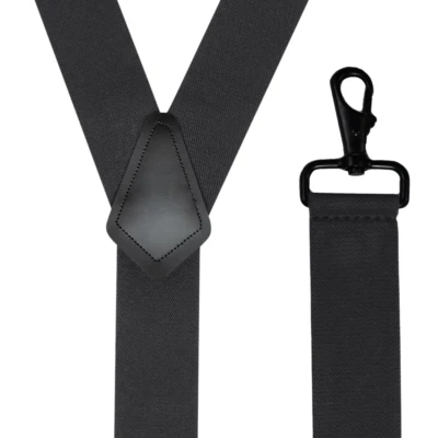 Men's Suspenders - Various Colors, Y Belt Loop Trigger Snap, USA Made - Image 1 of 4