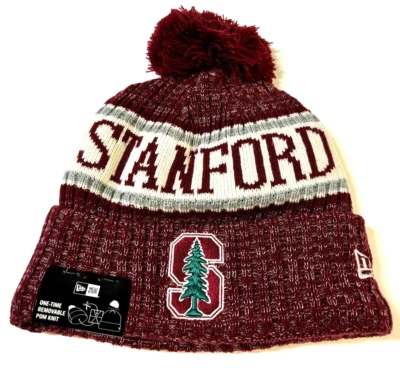 Боковая спортивная вязаная шляпа Stanford Cardinal NE NCAA - Изображение 1 из 3