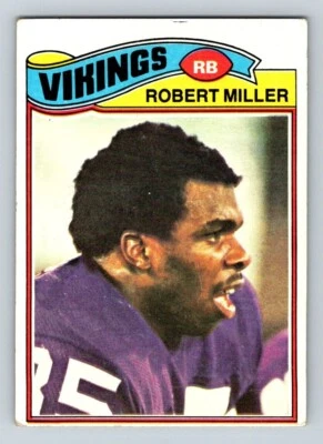 1977 Topps #191 Robert Miller RC - Image 1 of 2