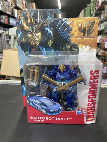 TRANSFORMERS Age Of Extinction Autobot Drift Deluxe Class Figure Hasbro NEW AoE Cover