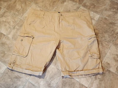 Pantalones Cortos Carga Para Hombre Vintage Rocawear Calce Relajado Caqui Talla 54B Foto 1 de 3