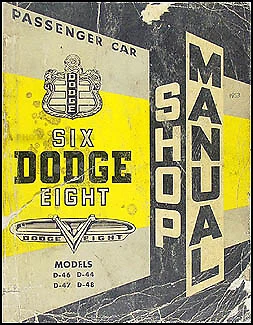 Dodge Car Shop 1953 manual original OEM libro de servicio de reparación Coronet Meadowbrook Foto 1 de 2