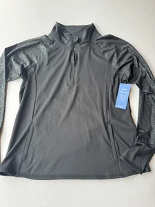Marika jogger Top Long Steve Workout Chill Tek Soft Inside 4 Way Stretch Sz XL - Picture 1 of 5