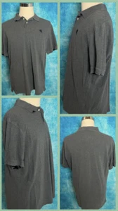 Express Pique Modern Fit Polo Mens X-Large Short Sleeve Gray Pullover Collar - Picture 1 of 7