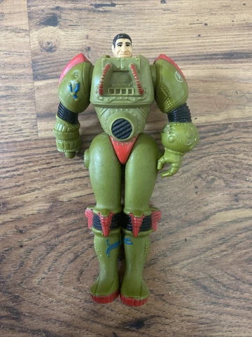 INHUMANOIDS HERC ARMSTRONG VINTAGE ACTION FIGURE 80s hasbro toy 1986 INCOMPLETE Cover