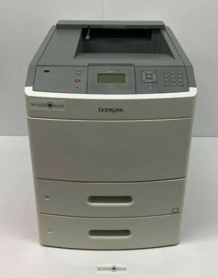 Lexmark T654DTN A4 Mono Laser Printer 0030G0345 - Image 1 of 4