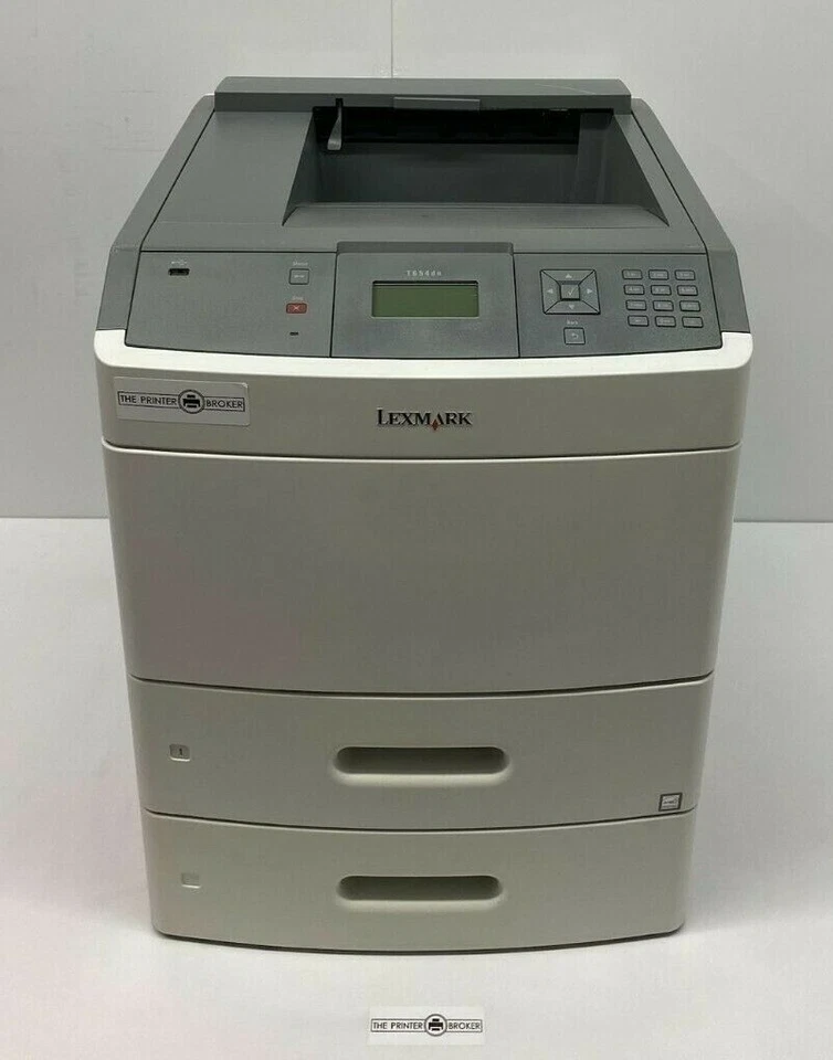Lexmark T654DTN A4 Mono Laser Printer 0030G0345 - Image 1 of 4