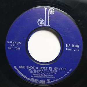 CLIFFORD CURRY - SHE SHOT A HOLE IN MY SOUL / WE'RE GONNA HATE OURSELV - SOUL 45 - Bild 1 von 2