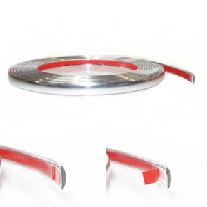 3M Car Chrome Styling Decoration Moulding Trim Strip Tape Protector Cover 7MM - Bild 1 von 4