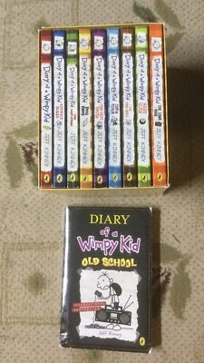 Diary of a Wimpy Kid Boxed Set Books 1-9 and Old School, Paperback - Image 1 of 4