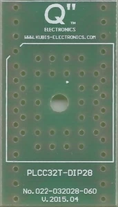 PLCC32T à DIP28 0.6" [FR] - Picture 1 of 2