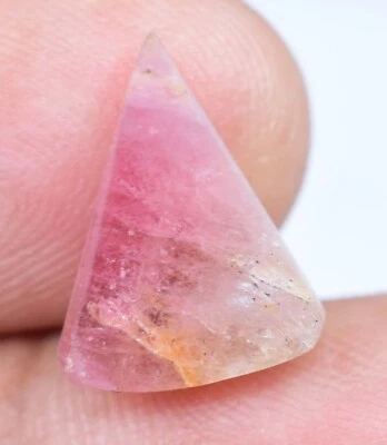 Unbehandelt Natürlich Wassermelone Turmalin Scheibe 3.50 Karat Zertifiziert Oben - Bild 1 von 4