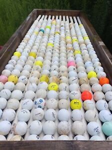 130 Used Shag Range Hitaway Golf Balls