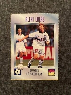 1996 Sports Illustrated for Kids Alexi Lalas #446 - Image 1 of 2