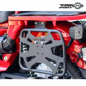 Portaequipajes portaequipajes lateral negro para Honda Trail 125 CT125 Hunter Cub 2020-2023 - Imagen 1 de 11