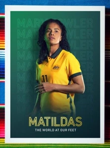 Framed 2023 Matildas FIFA Women's World Cup Poster Mary Fowler 62cm x 44cm x 3cm - Picture 1 of 4