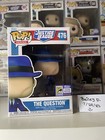 2023 SDCC Funko Pop DC Heroes The Question #476 Exclusive Official Con Sticker