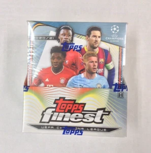 2020-21 TOPPS FINEST UEFA CHAMPIONS LEAGUE FÚTBOL CAJA HOBBY SELLADA DE FÁBRICA - Imagen 1 de 3