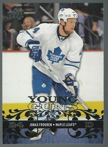 Jonas Frogren 2008-09 Upper Deck YG RC Card# 496