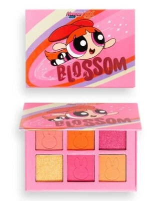 POWERPUFF GIRLS - BLOSSOM - 6 Shade Color Pan Eyeshadow Palette - New In Box - Image 1 of 2