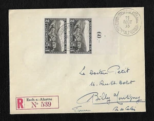 Exposición Filatélica FDC 15 de 1935 - Esch sur Alzette registrada Fra; 61457 - Imagen 1 de 3