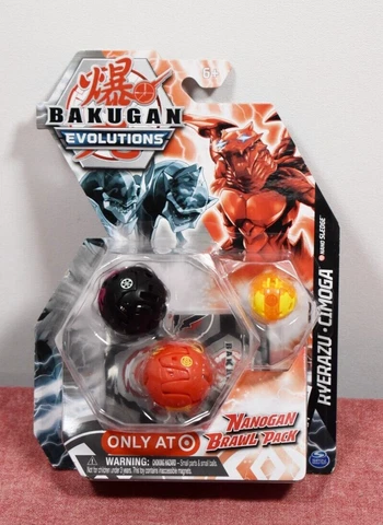 Bakugan Evolutions Nanogan Brawl Pack Ryerazu and Cimoga Cover