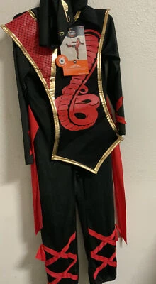 ⚡️Disfraz de Ninja Serpiente Iluminada Hyde & Eek Niños (Mediano 8-10) Foto 1 de 3