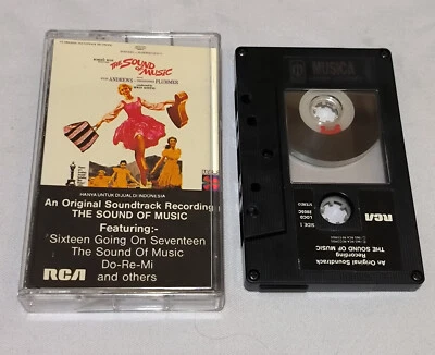 The Sound of Music soundtrack 1990 Julie Andrews original indonesia tapes - Image 1 of 4